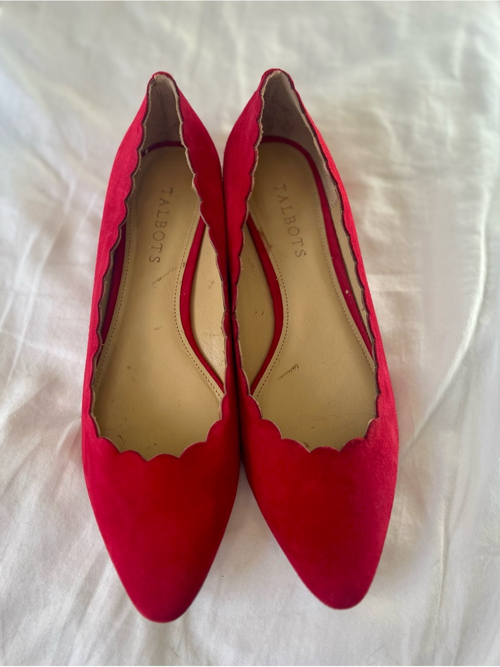 Talbots suede flats - Size 8
